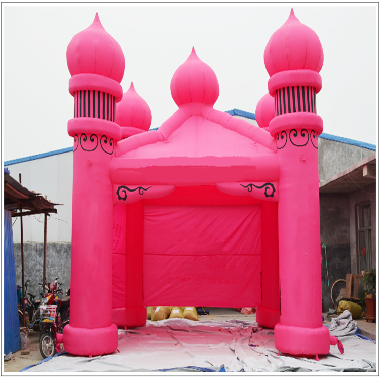 玉门粉色户外帐篷